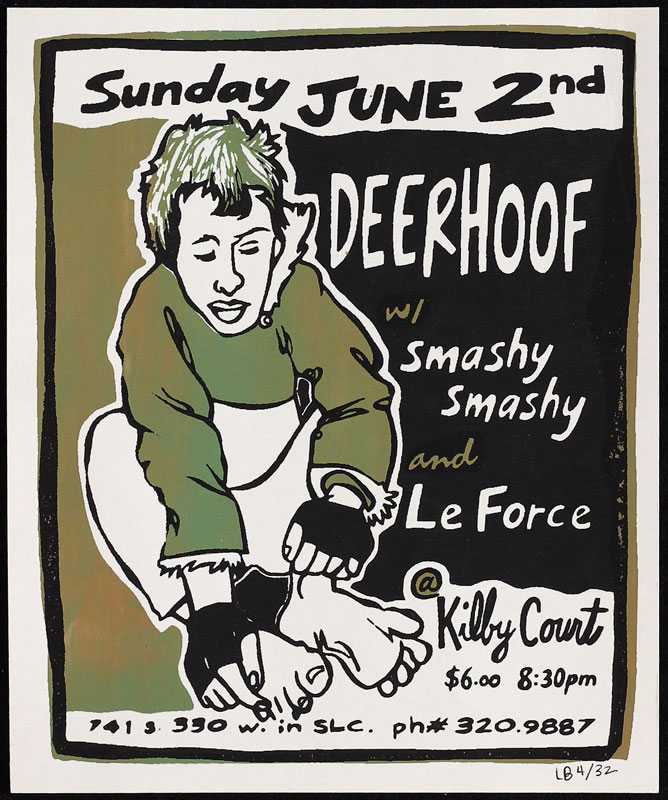 Leia Bell Deerhoof Poster