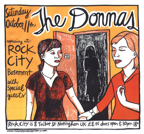 Leia Bell The Donnas Poster