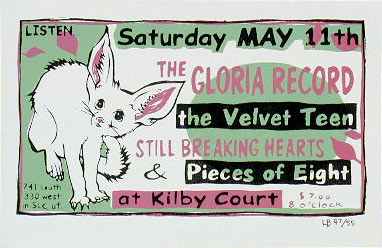 Leia Bell The Gloria Record Poster