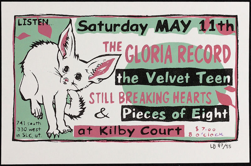 Leia Bell The Gloria Record Poster