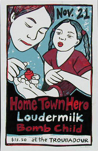 Leia Bell Home Town Hero Poster