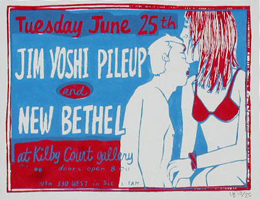 Leia Bell Jim Yoshi Pileup Poster