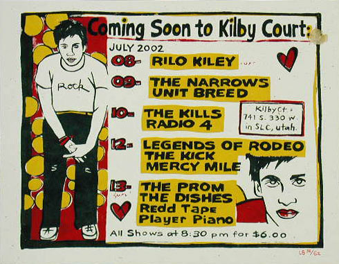 Leia Bell Rilo Kiley Poster