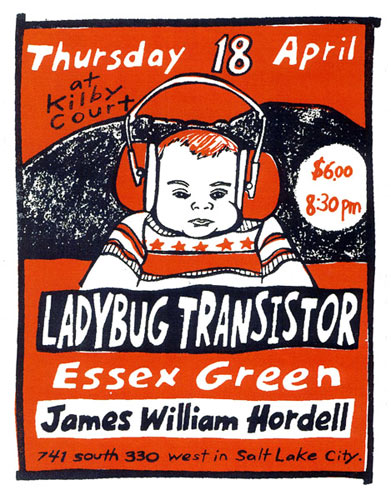 Leia Bell Ladybug Transistor Poster
