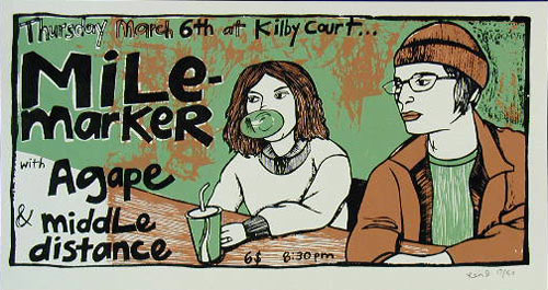 Leia Bell Mile Marker Poster