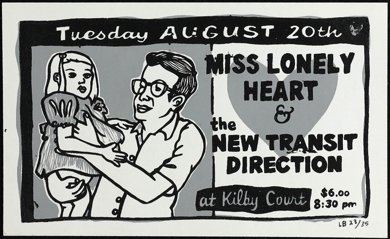 Leia Bell Miss Lonely Heart Poster