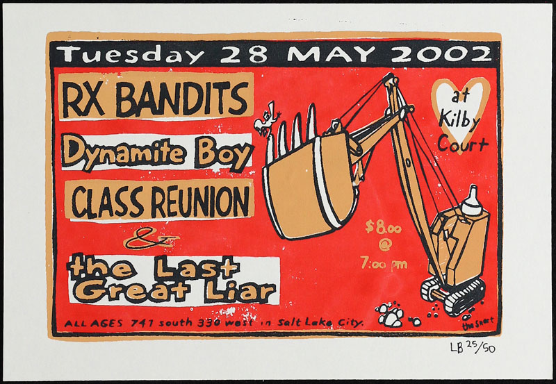 Leia Bell RX Bandits Poster