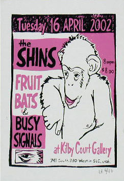 Leia Bell The Shins Poster