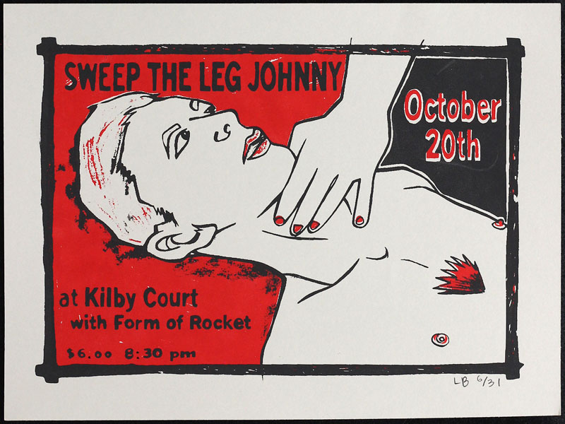 Leia Bell Sweep The Leg Johnny Poster