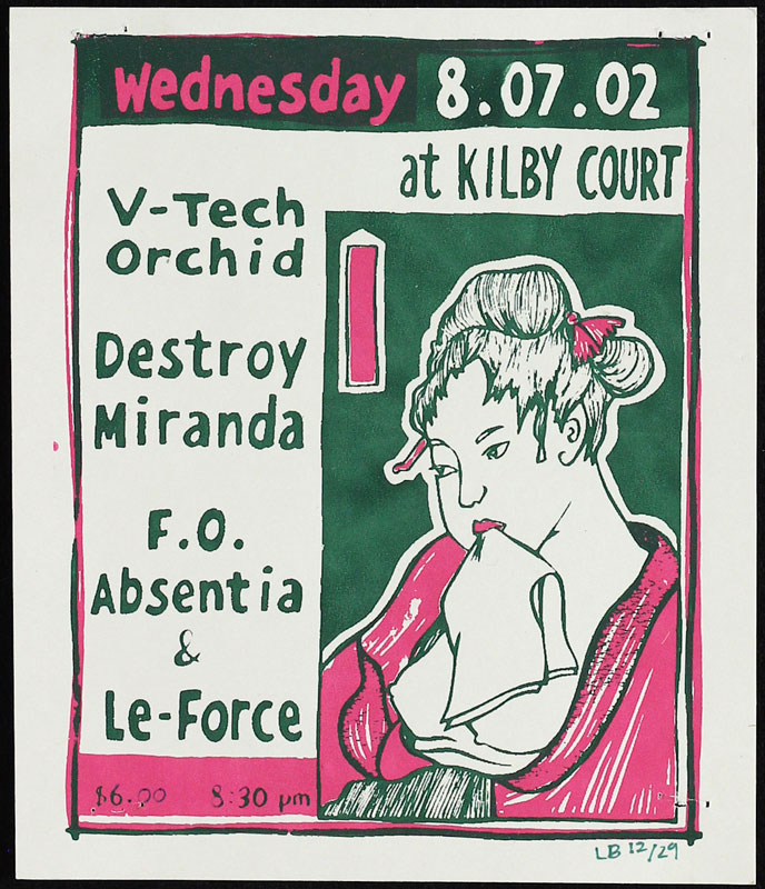 Leia Bell V-Tech Orchid Poster