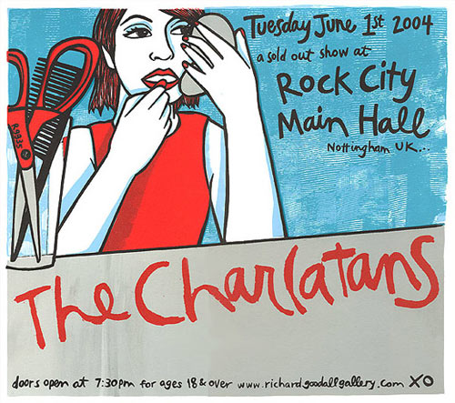 Leia Bell The Charlatans Poster
