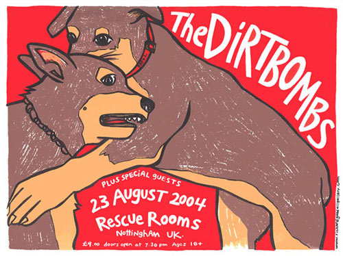Leia Bell Dirtbombs Poster