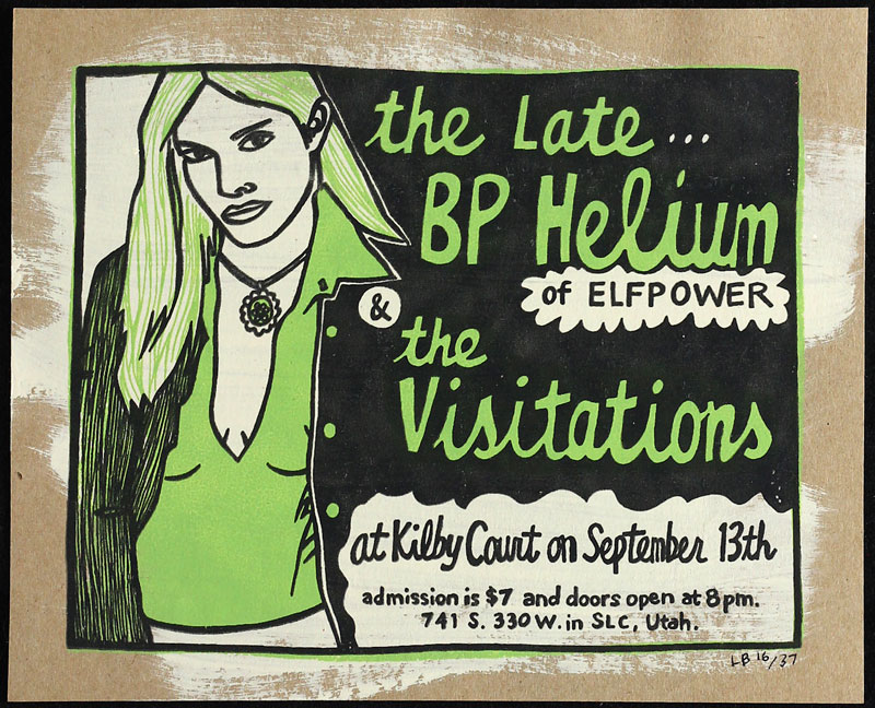 Leia Bell The Late BP Helium Poster