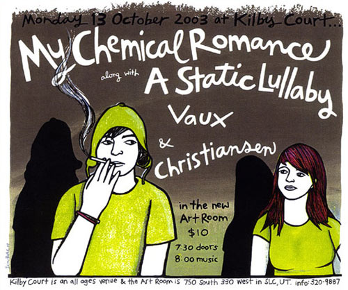 Leia Bell My Chemical Romance Poster