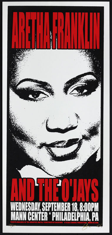 Scott Benge (FGX) Aretha Franklin Poster