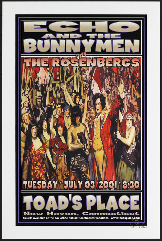 Scott Benge (FGX) Echo And The Bunnymen Poster