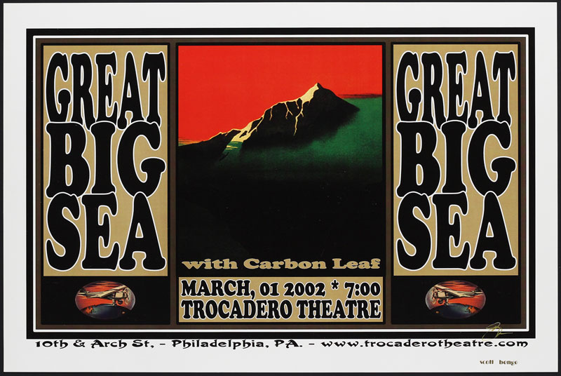 Scott Benge (FGX) Great Big Sea Poster