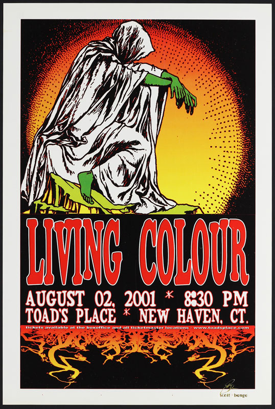 Scott Benge (FGX) Living Colour Poster