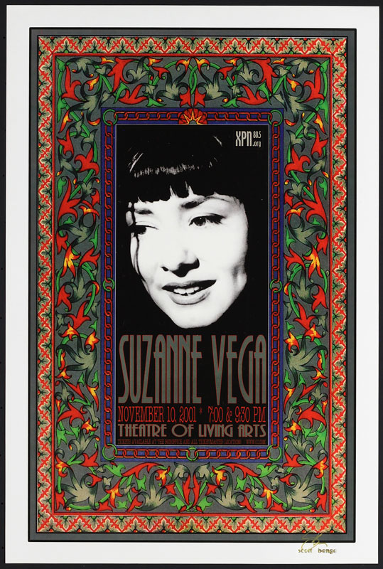 Scott Benge (FGX) Suzanne Vega Poster