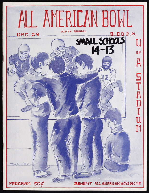 1962 5th Annual All American Bowl College Football Program