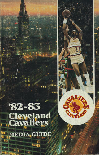 Cleveland Cavaliers 1982 - 1983 Basketball Media Guide
