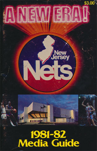 1981 - 1982 Nets Basketball Media Guide