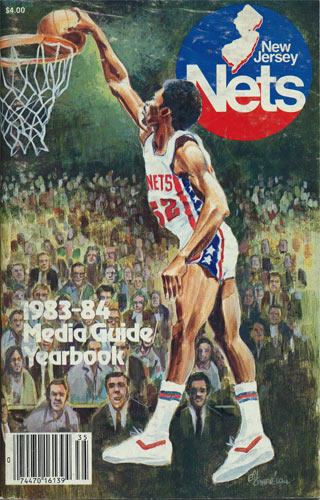 1983 - 1984 Nets Basketball Media Guide