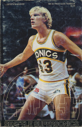 1981 - 1982 Supersonics Basketball Media Guide