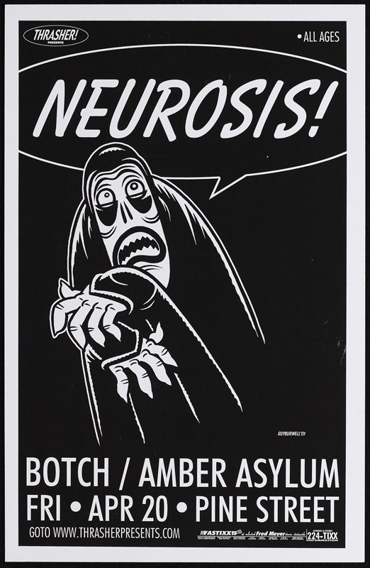 Guy Burwell Neurosis Poster