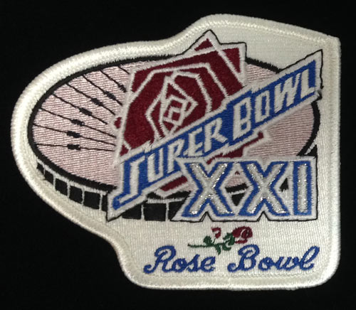 Super Bowl XXI Football Patch