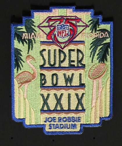 Super Bowl XXIX Patch