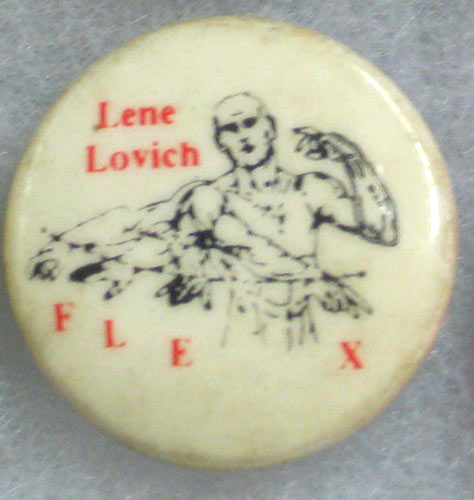 Lene Lovich Flex Button Pin