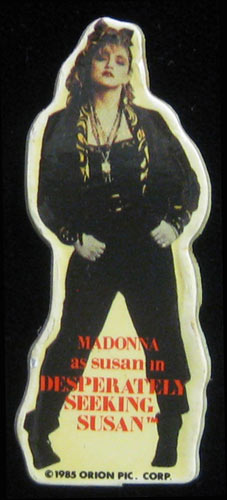 Madonna Desperately Seeking Susan Button Pin