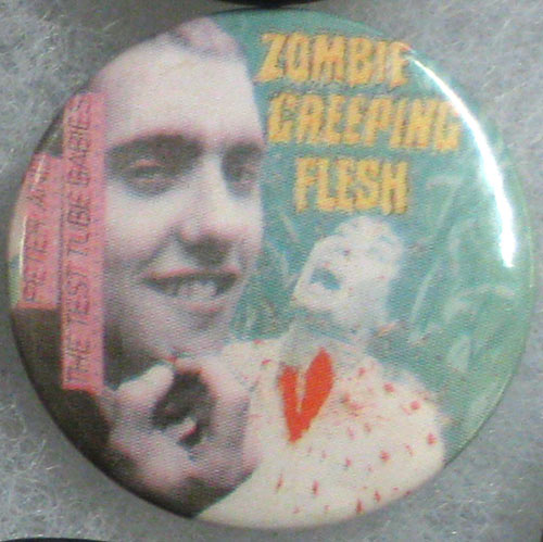 Peter and the Test Tube Babies Button Pin