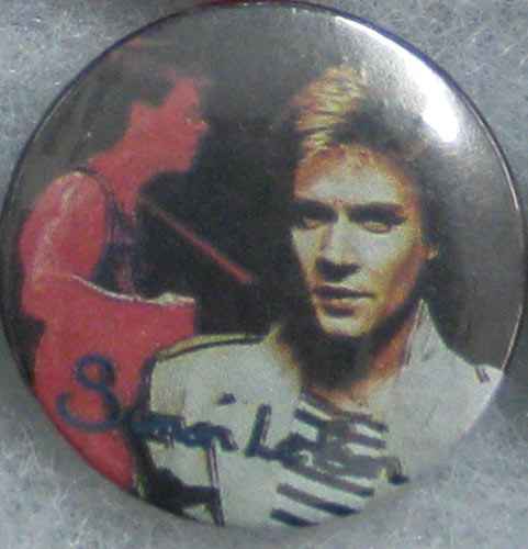 Simon Le Bon of Duran Duran Button Pin