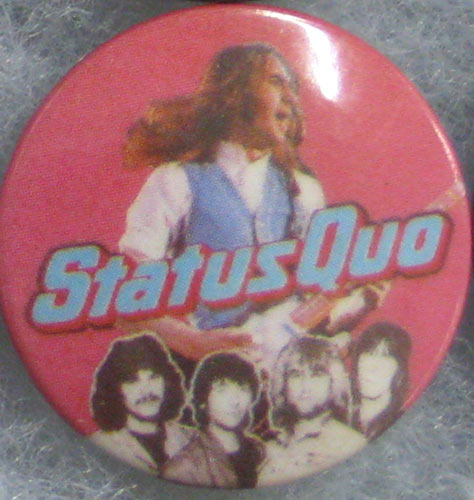 Status Quo Button Pin