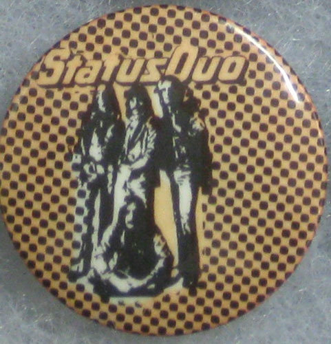 Status Quo Button Pin