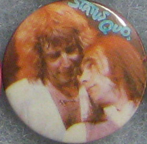 Status Quo Button Pin