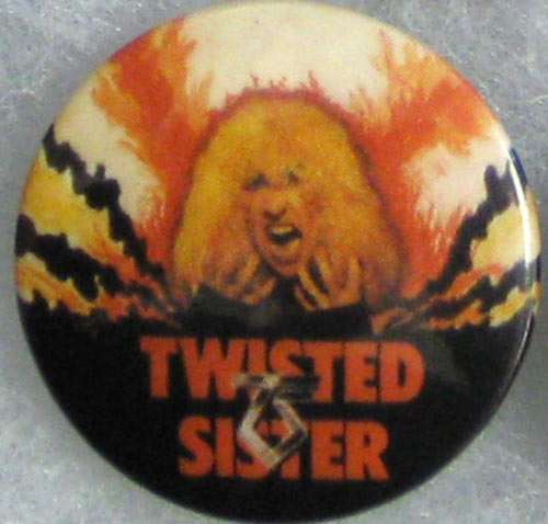 Twisted Sister - Dee Snider Button Pin
