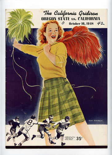 1948 Cal vs Oregon State College Football Program