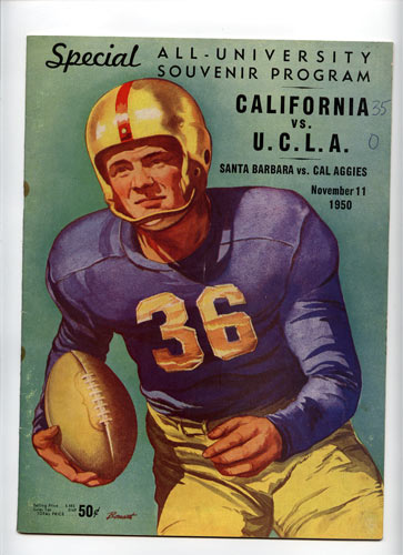 1950 Cal vs UCLA College Football Program