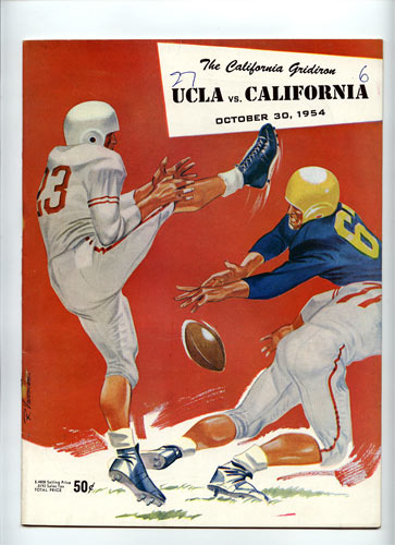 1954 Cal vs UCLA College Football Program