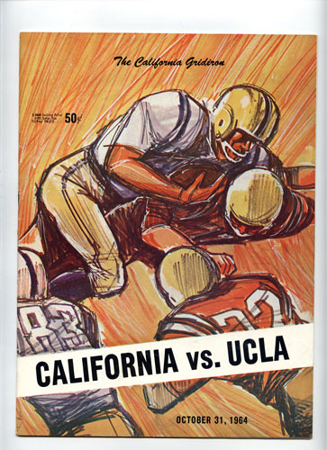 1964 Cal vs UCLA College Football Program