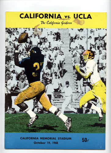 1968 Cal vs UCLA College Football Program