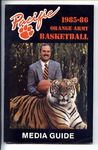 1985-86 Pacfic Basketball Media Guide