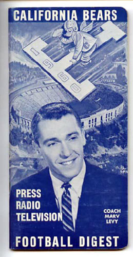 1960 Cal Bears Football Media Guide