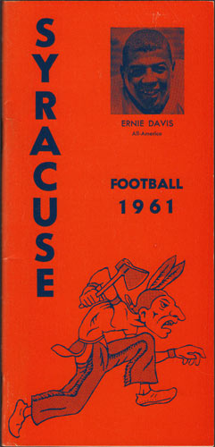 1961 Syracuse Football Media Guide