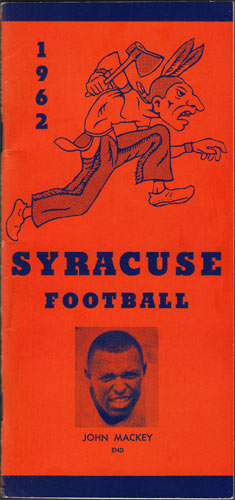 1962 Syracuse Orange Football Media Guide