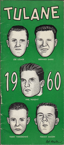 1960 Tulane Green Wave Football Media Guide