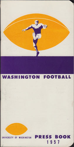 1957 University of Washington Football Media Guide